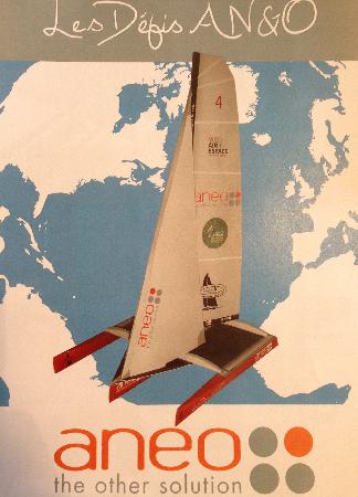 Maquette trimaran Aneo