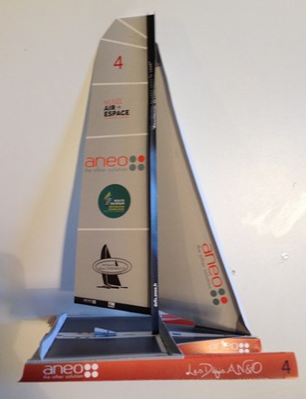Maquette trimaran Aneo